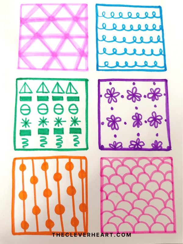 cool pattern designs to draw