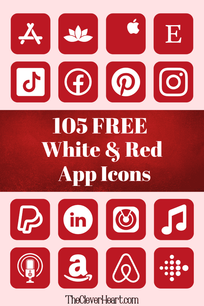 red app icons free