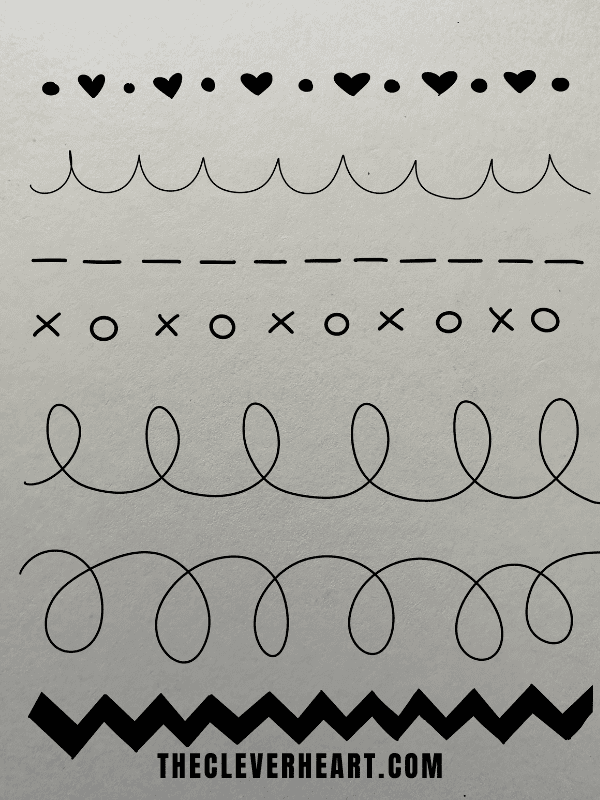 easy patterns to draw