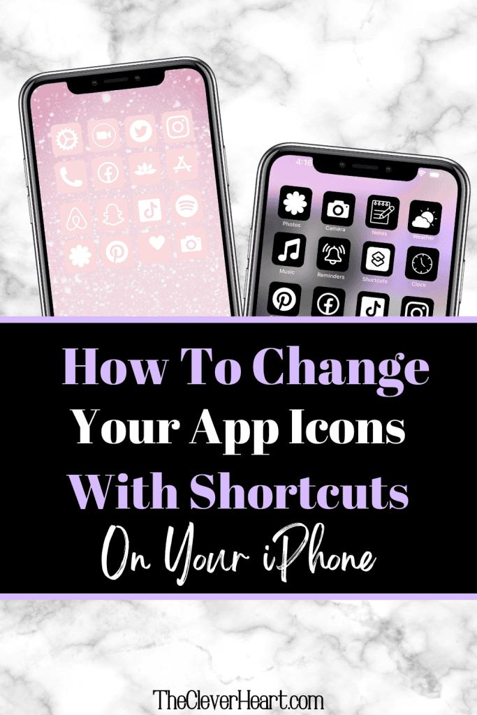 how to change app icons iPhone with shortcuts