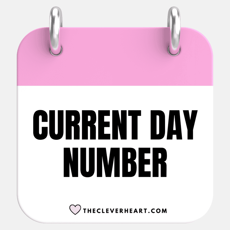Current day number what number day of the year is today the clever