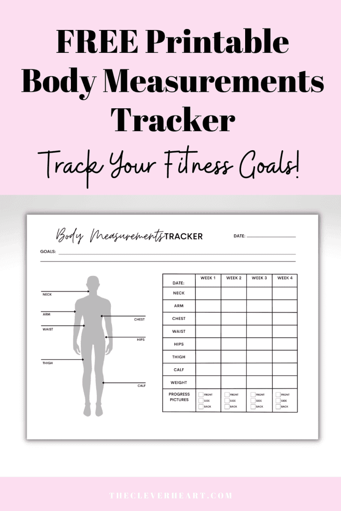 body measurements tracker free