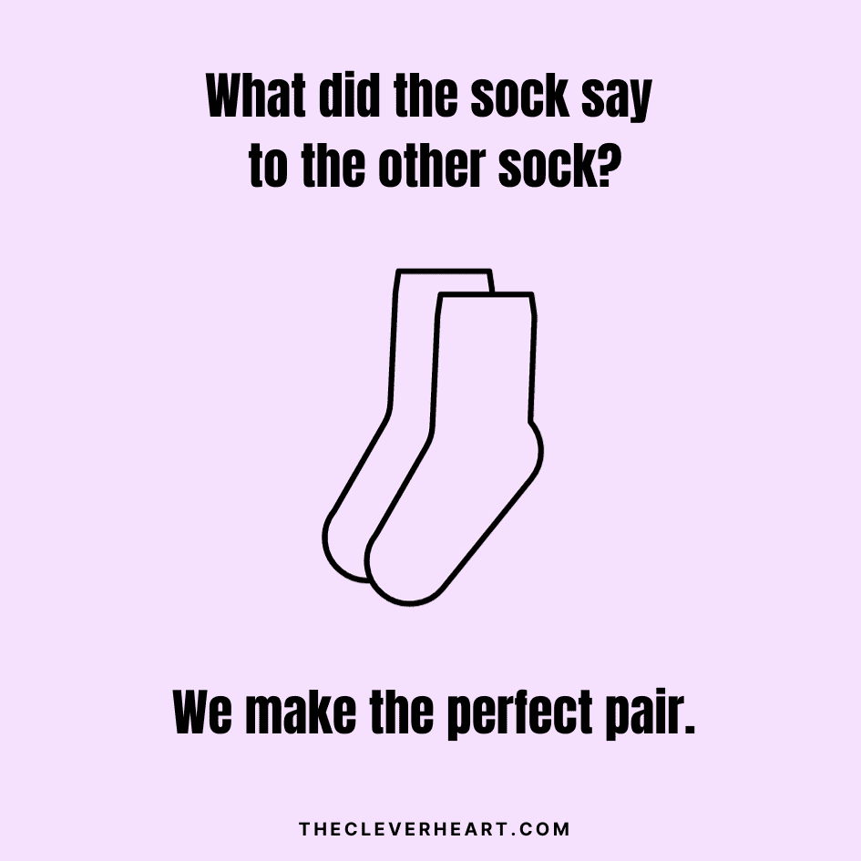 10 Best Sock Jokes  Funny Sock Puns & Jokes About Feet - Cute But