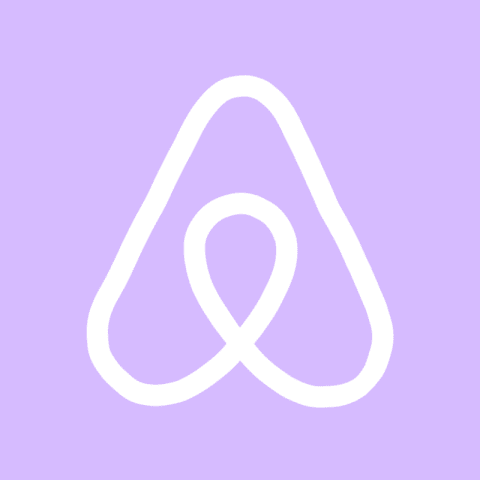 AIR BNB purple app icon