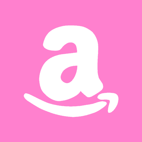 AMAZON pink app icon