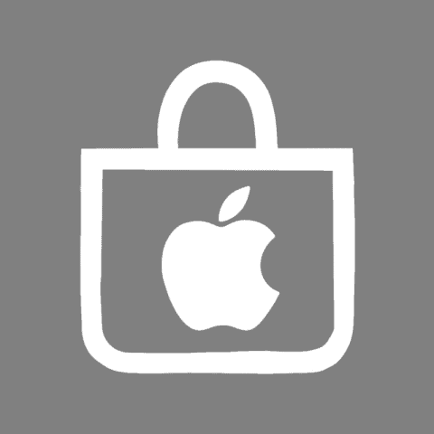 APPLE STORE grey app icon