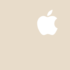 APPLE SUPPORT beige app icon