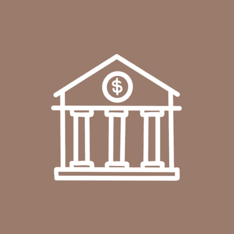 BANK brown app icon