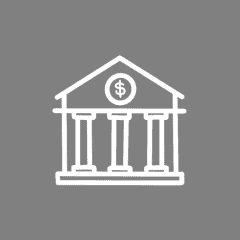 BANK grey app icon