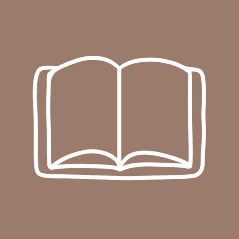 BOOKS brown app icon