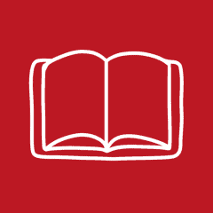 BOOKS red app icon