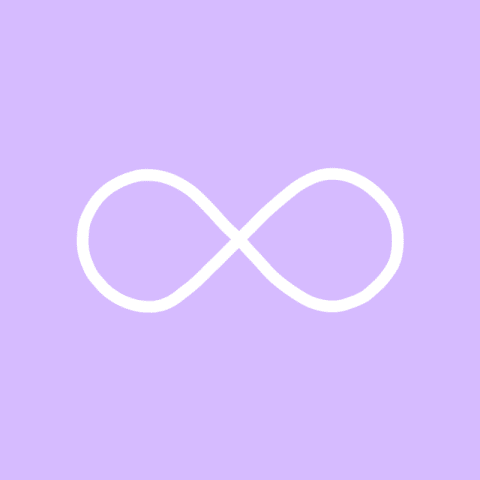 BOOMERANG purple app icon