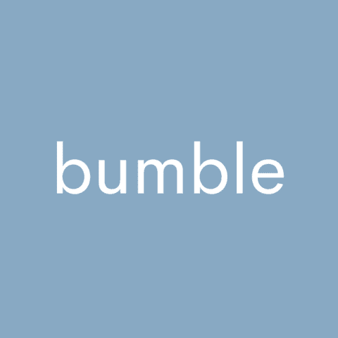 BUMBLE blue app icon