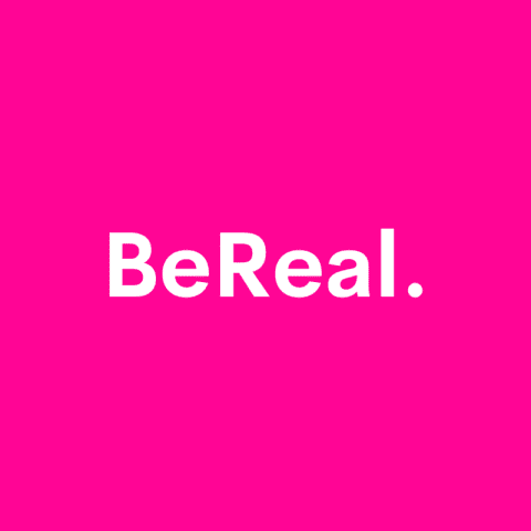 BeReal hot pink app icon