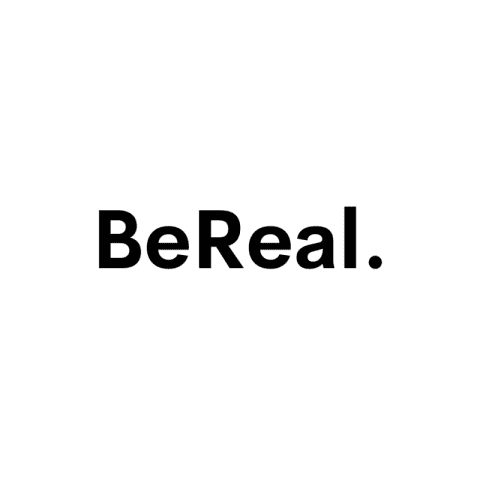 BeReal white app icon