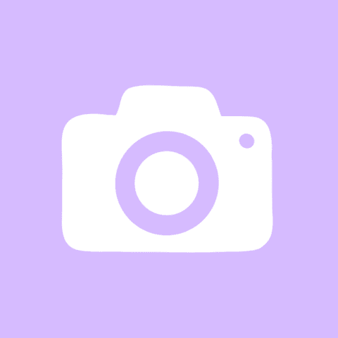 CAMERA purple app icon