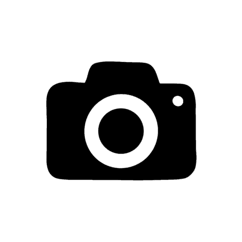 CAMERA white app icon