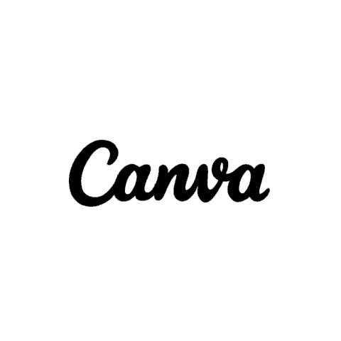 CANVA white app icon