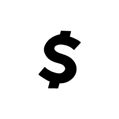 CASH white app icon