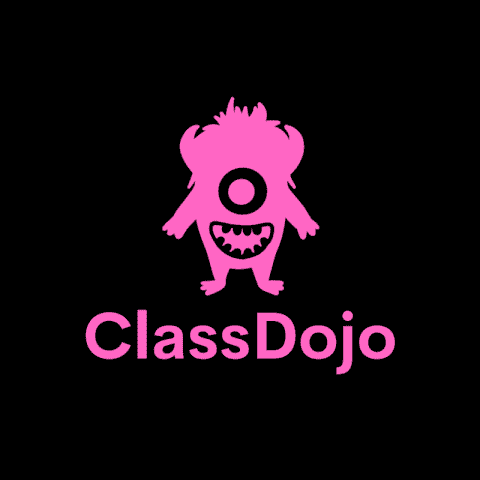 CLASS DOJO black and pink app icon