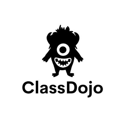 CLASS DOJO white app icon