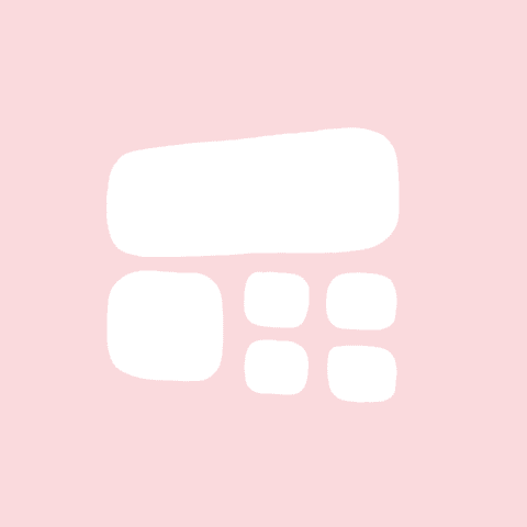 COLOR WIDGETS light pink app icon