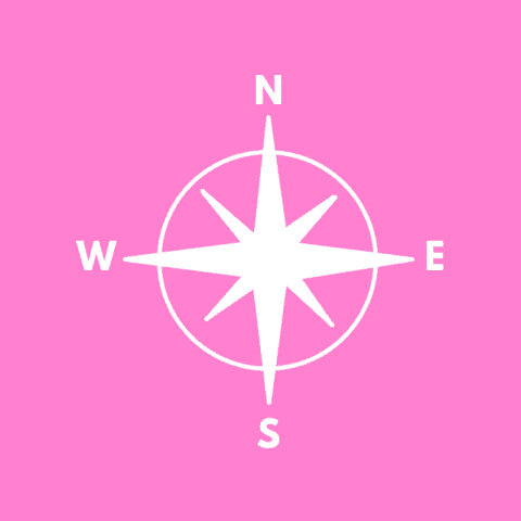 COMPASS pink app icon