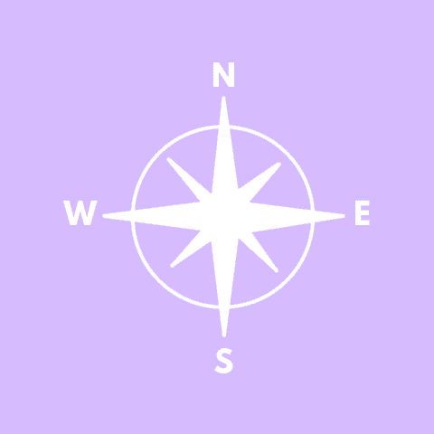 COMPASS purple app icon