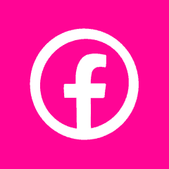 FACEBOOK hot pink app icon