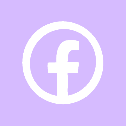 FACEBOOK purple app icon