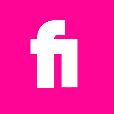 FIVERR hot pink app icon