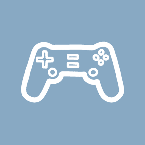 GAME blue app icon