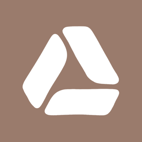 GOOGLE DRIVE brown app icon