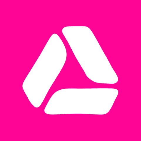 GOOGLE DRIVE hot pink app icon