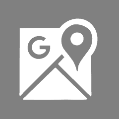 GOOGLE MAPS grey app icon