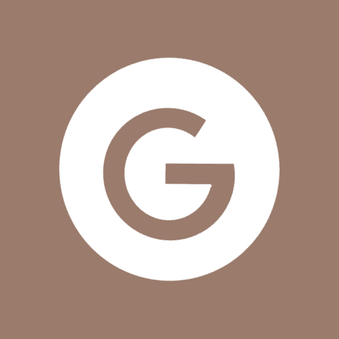 GOOGLE brown app icon