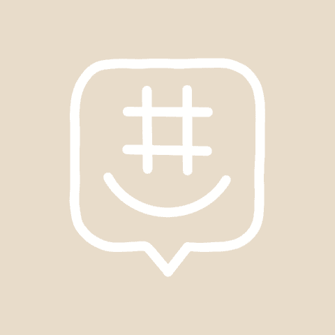 GROUPME beige app icon