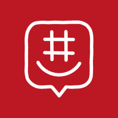 GROUPME red app icon