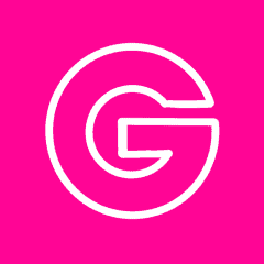 GROUPON hot pink app icon