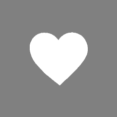 HEART grey app icon