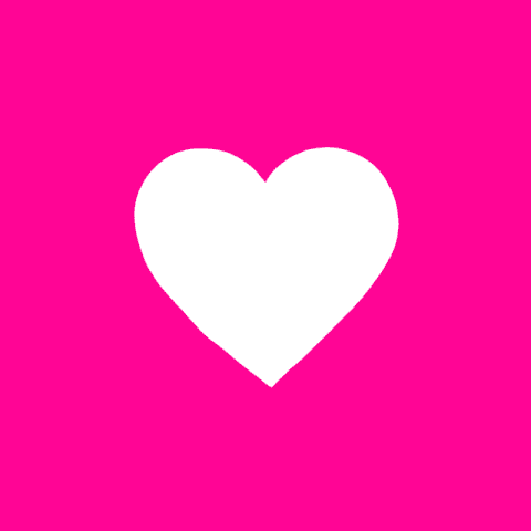 HEART hot pink app icon