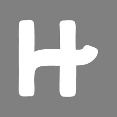 HINGE grey app icon