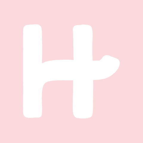 HINGE light pink app icon