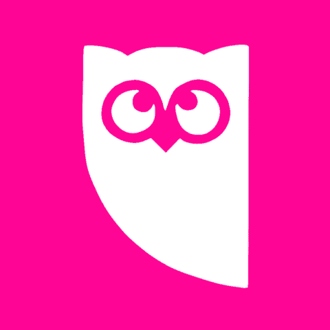 HOOTSUITE hot pink app icon