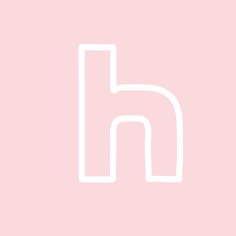 HULU light pink app icon