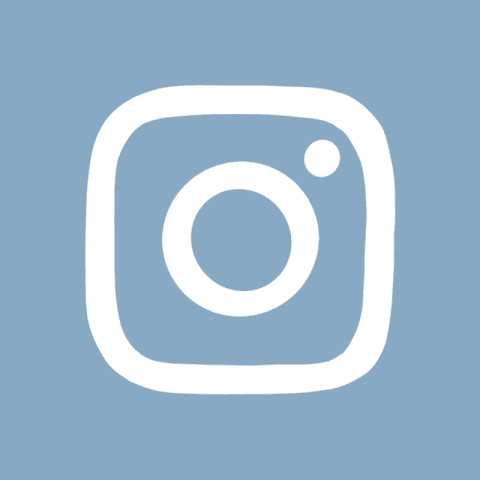 INSTAGRAM blue app icon