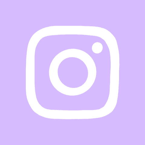 INSTAGRAM purple app icon