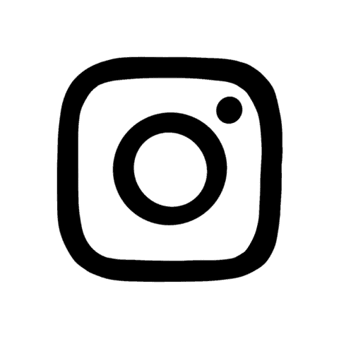 INSTAGRAM white app icon