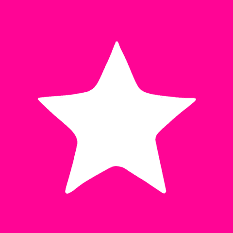 Neon Deep Pink App Icons 