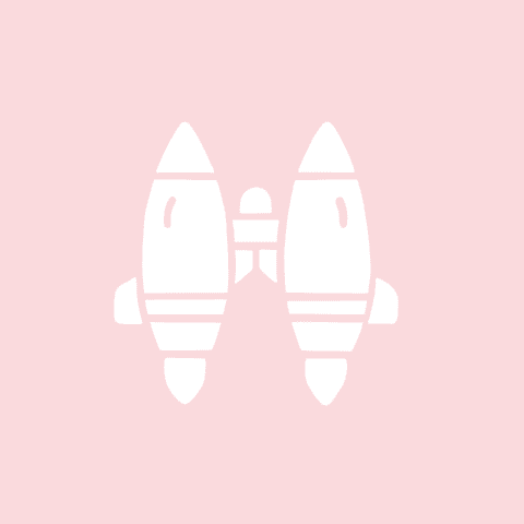 JETPACK light pink app icon